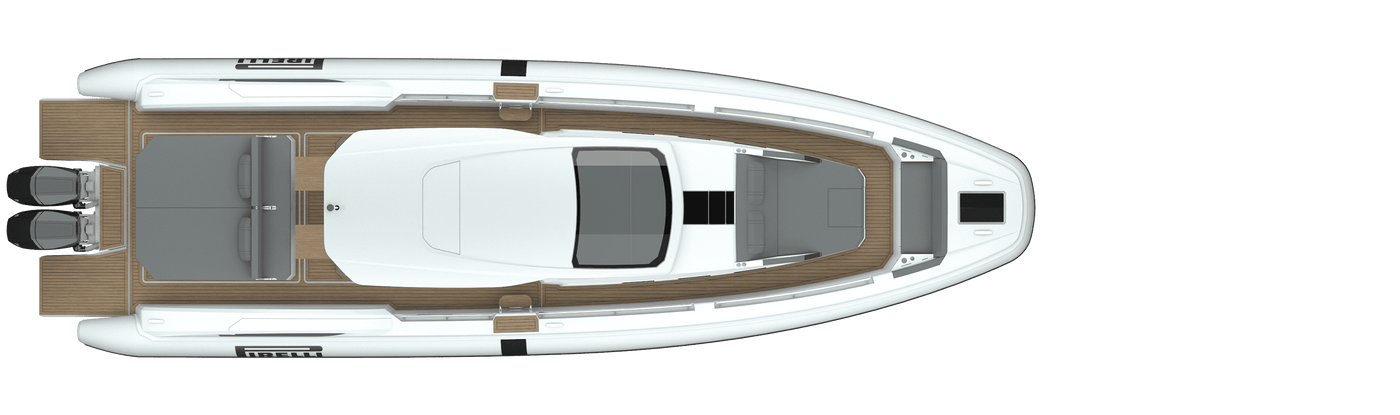 Pirelli 50 deck plan