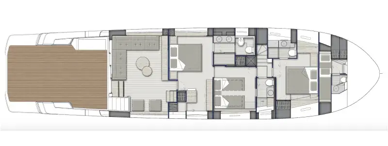 BGX73 deck plan